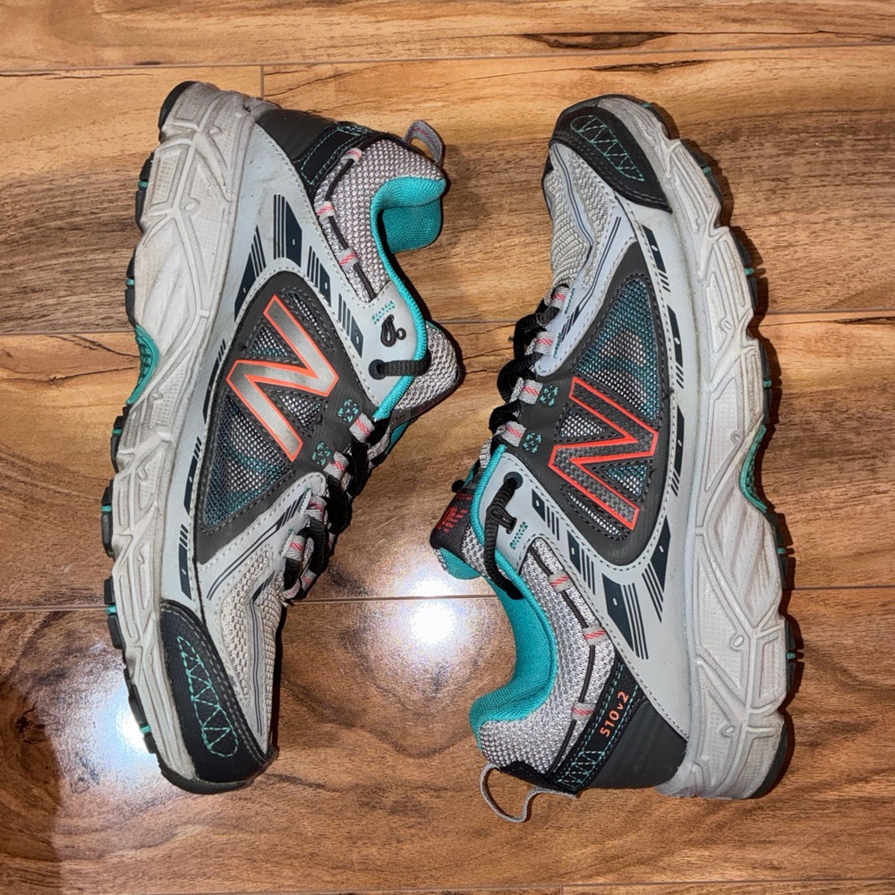 New Balance Women’s 510v2 Trail Running Shoes, Gray - size 10 - Picture 4 of 10